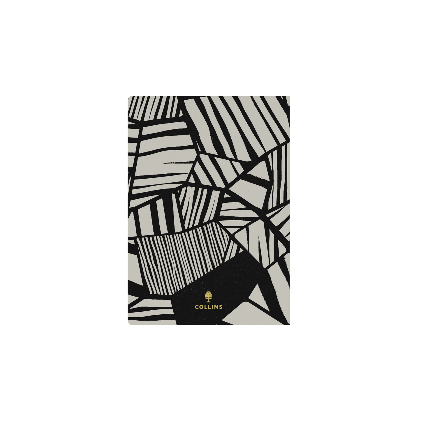 Bold Mono A5 Ruled Notebook