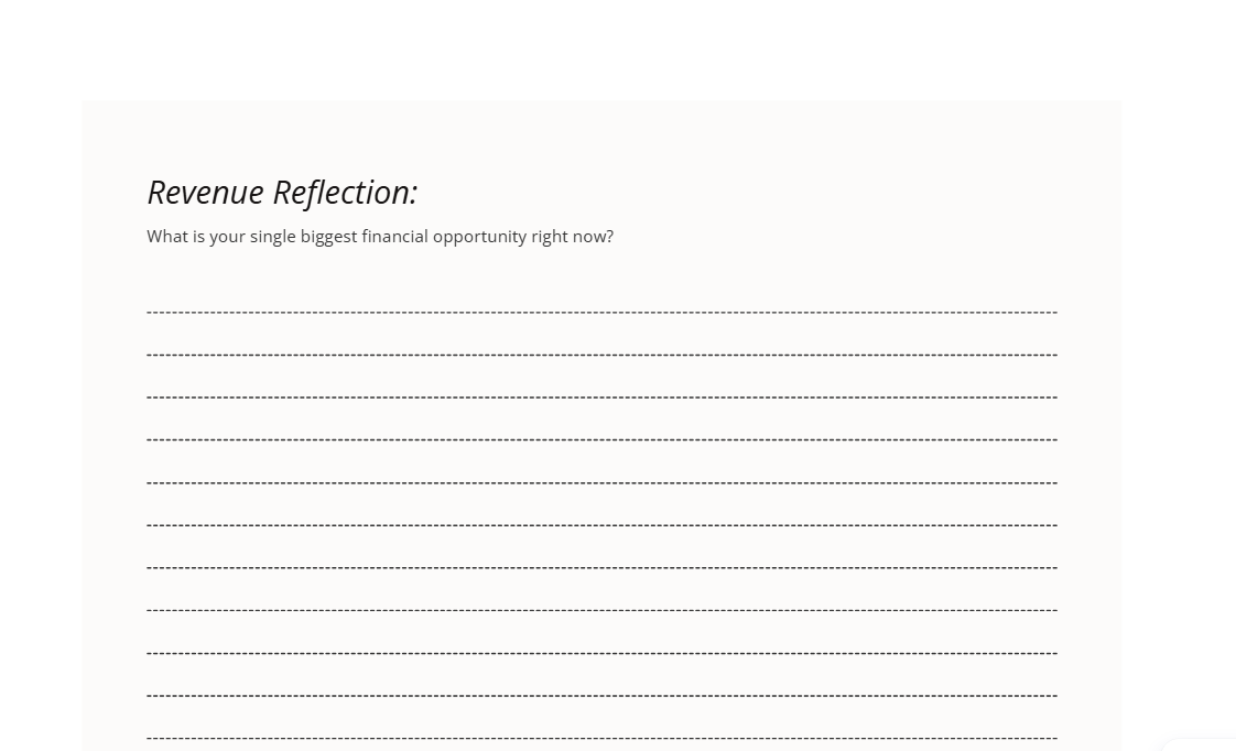 Business Health Audit Workbook