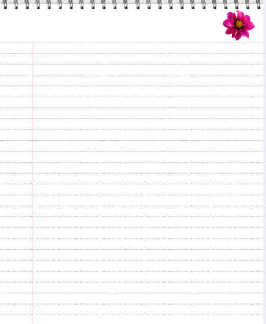 Hello Summer Lined Notepad