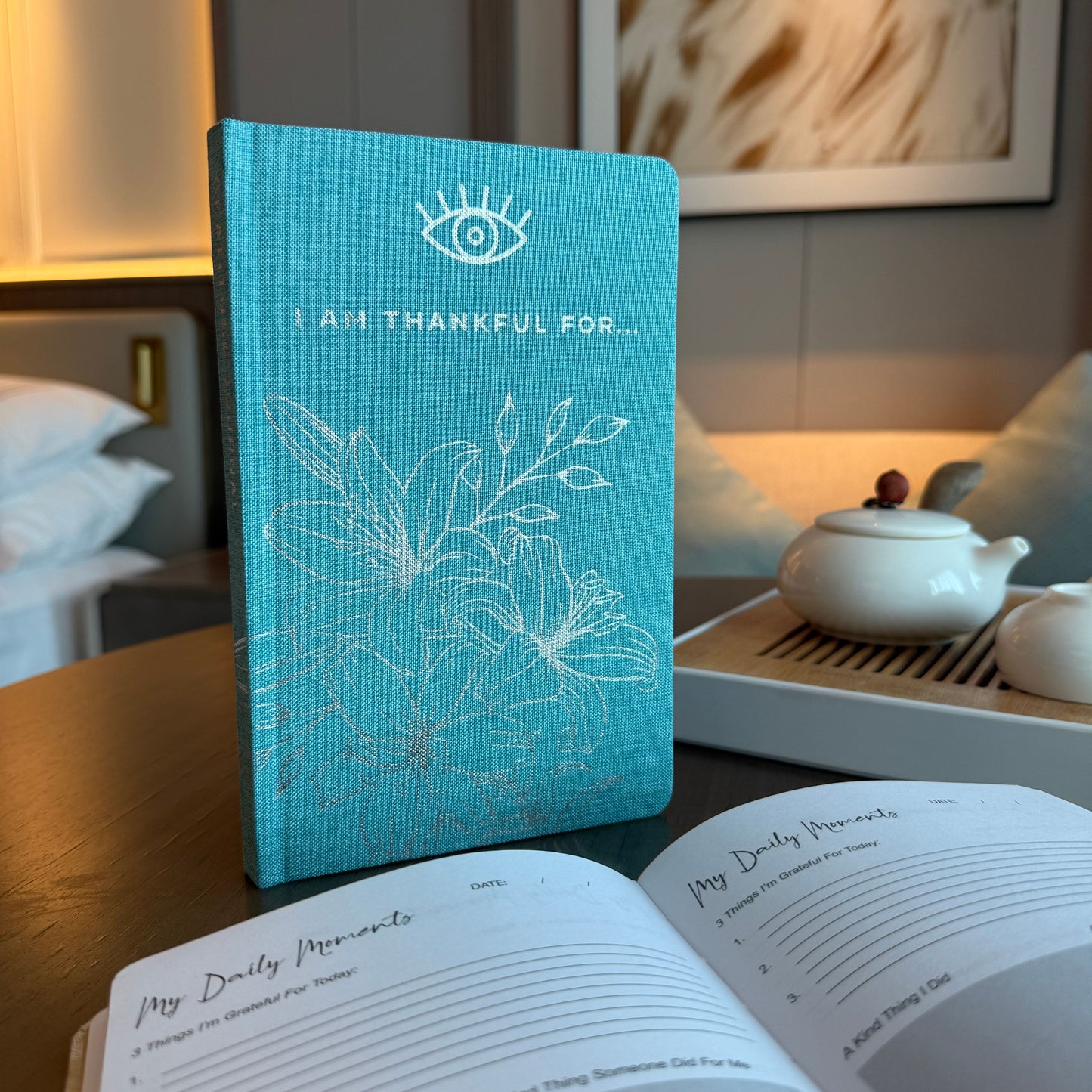 Blue Gratitude Journal