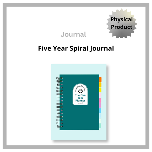 Five Year Spiral Journal