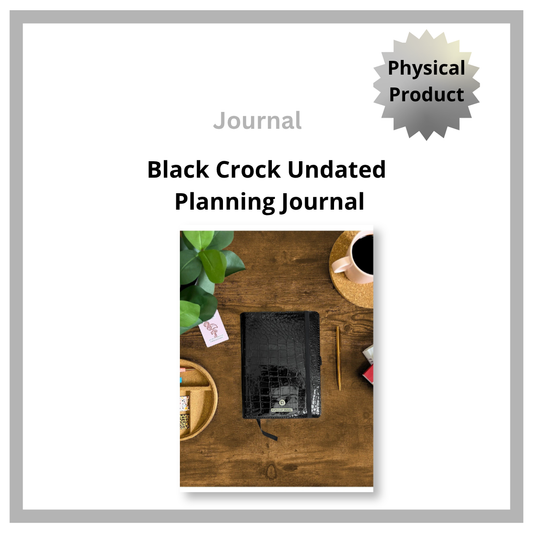 Black Croc - Planning Journal