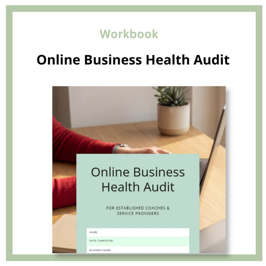 Business Health Audit Workbook