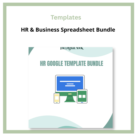 HR & Business Spreadsheet Bundle