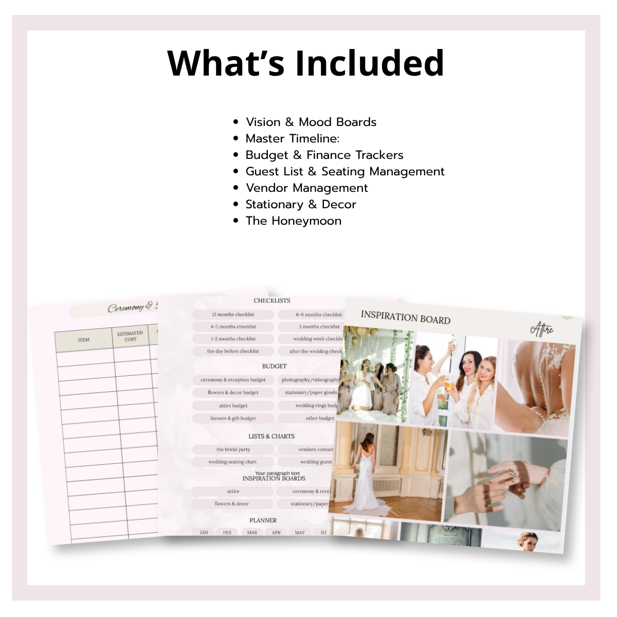 75-Page Ultimate Wedding Planner