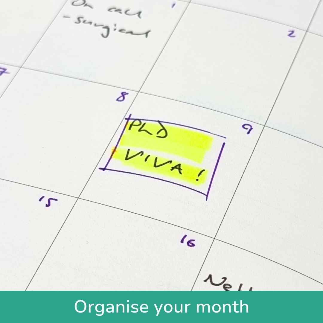 Undated Yearly Planner - Red