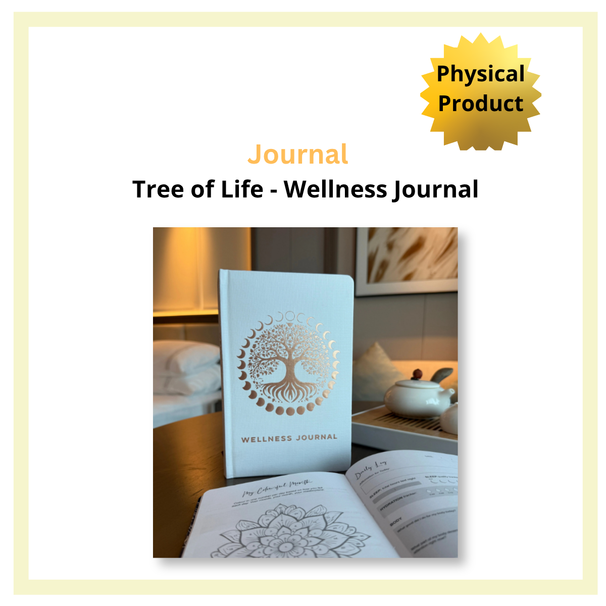 Wellness Journal - Tree of Life