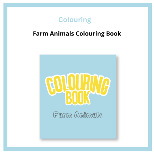 Farm Animals Colouring Book