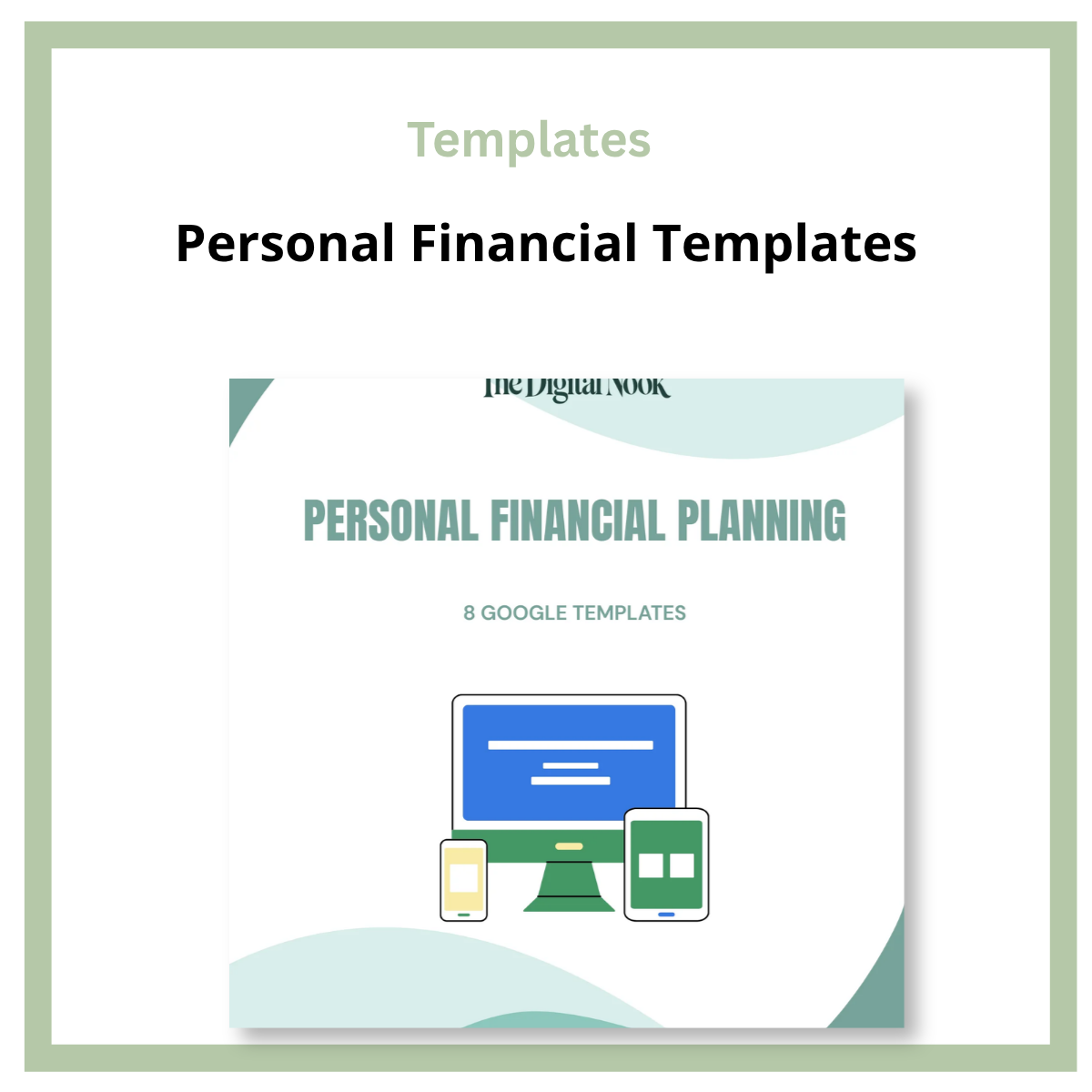 Personal Finance Template Bundle