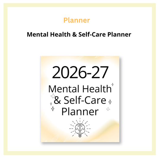 Mental Health & Self-Care Planner