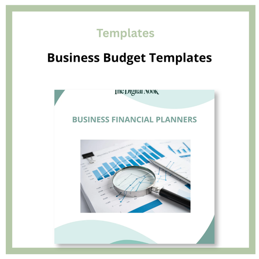 Business Budget Template Bundle