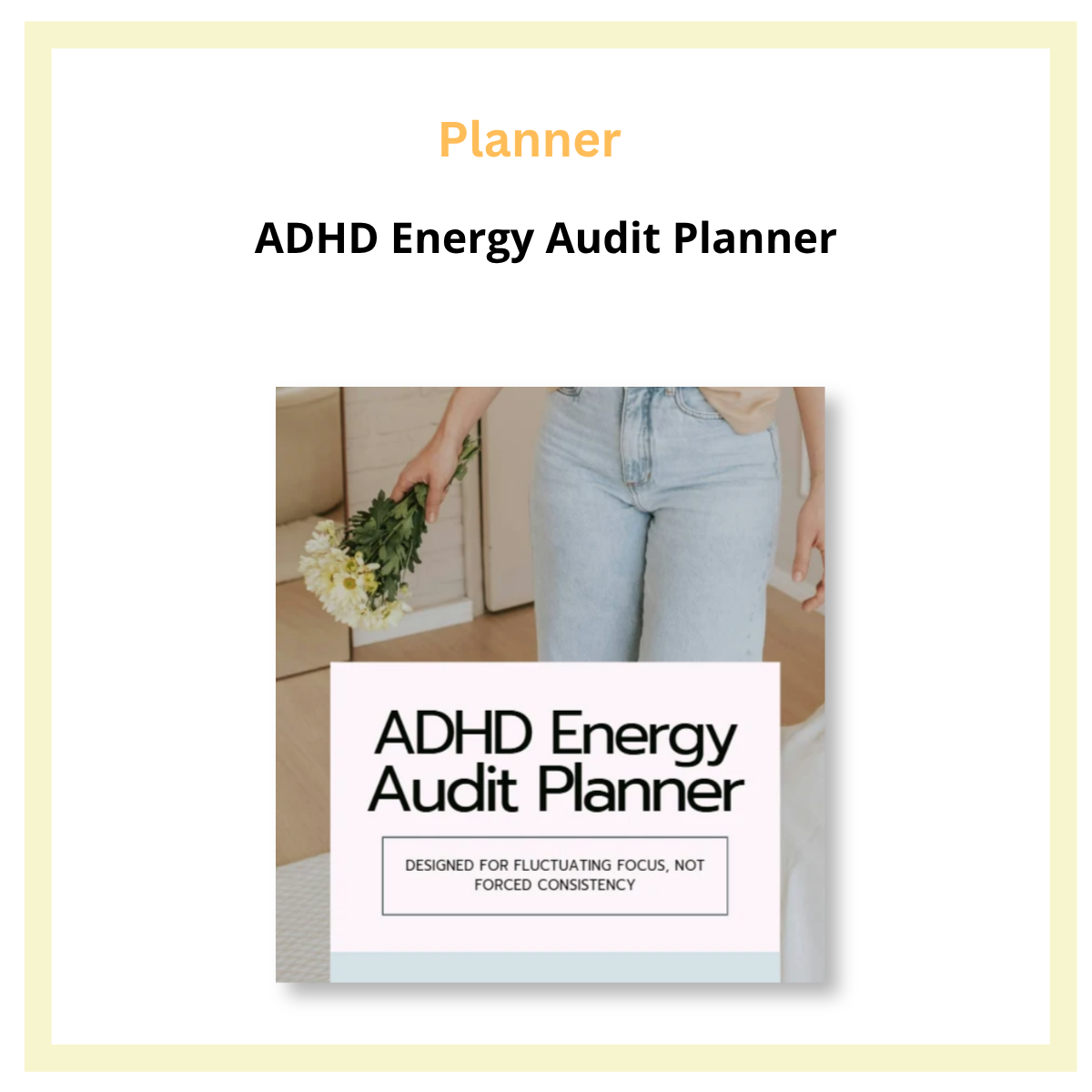 ADHD Energy Audit Planner |