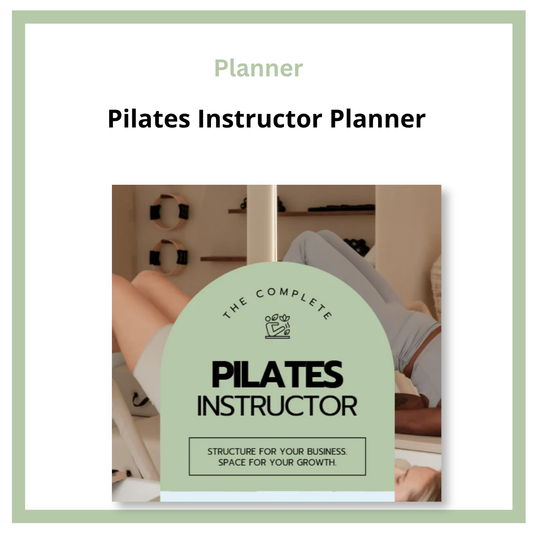 Pilates Instructor Planner