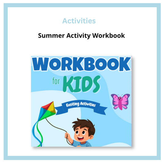 Summer Activity Workbook for Kids