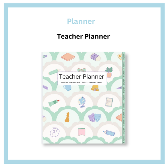 Undated Teacher Planner