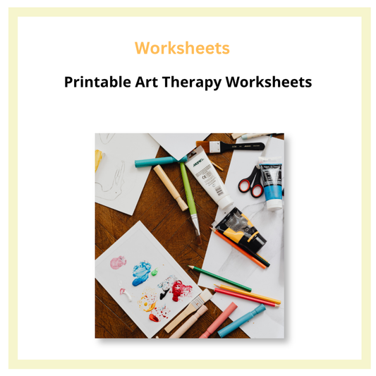 Printable Art Therapy Worksheets