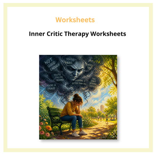 Inner Critic Therapy Worksheets