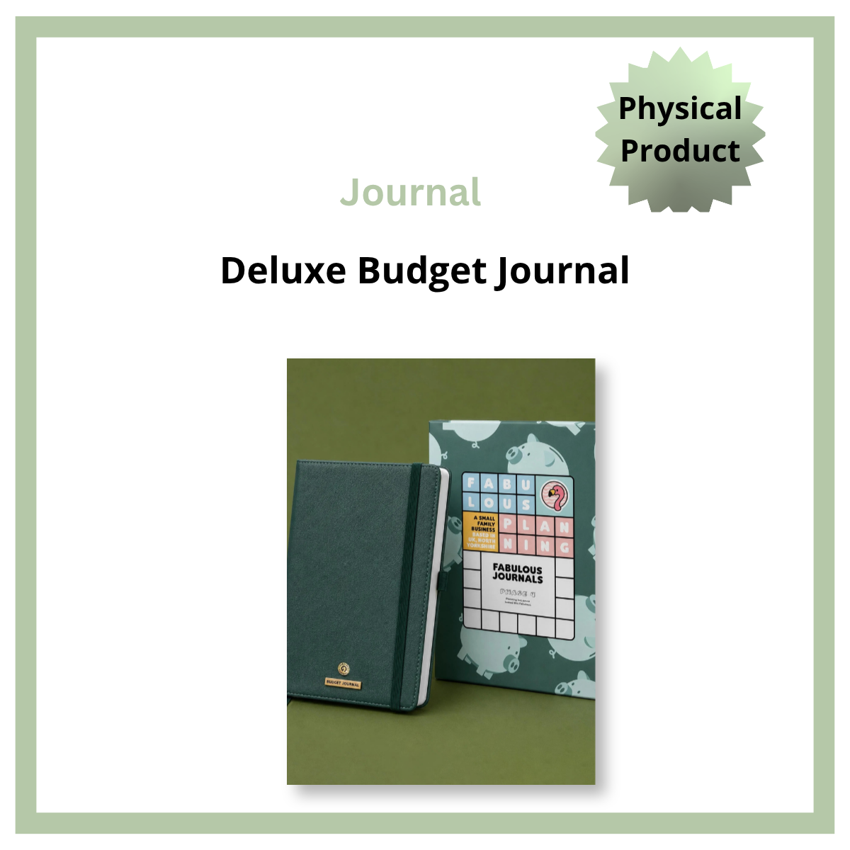 Deluxe Budget Journal