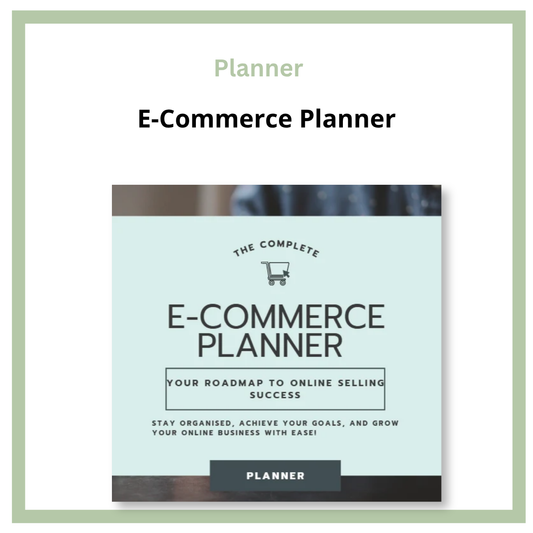 Ultimate E-Commerce Planner