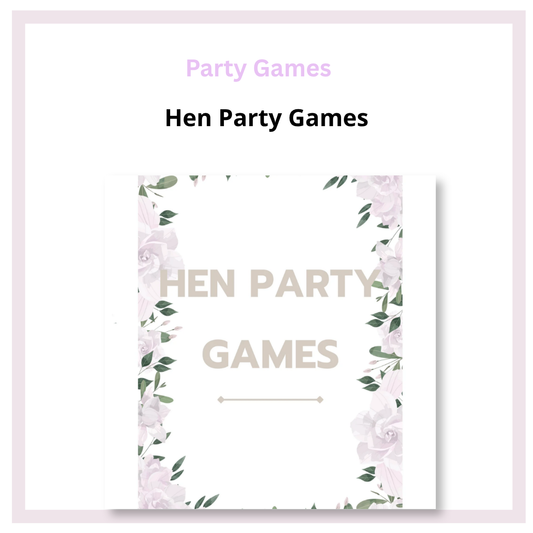 Hen Party Games Bundle