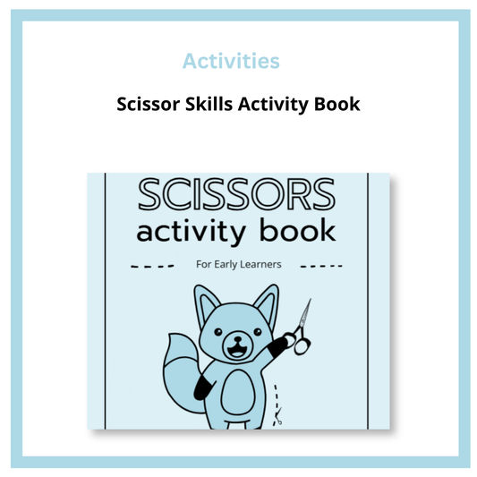 Kids Scissor Skills Activity Book