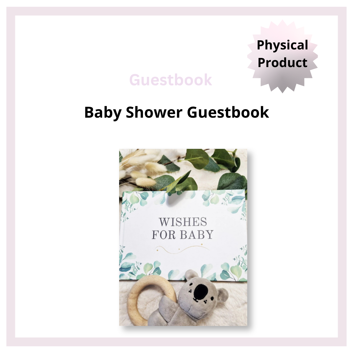 Baby Shower Guestbook