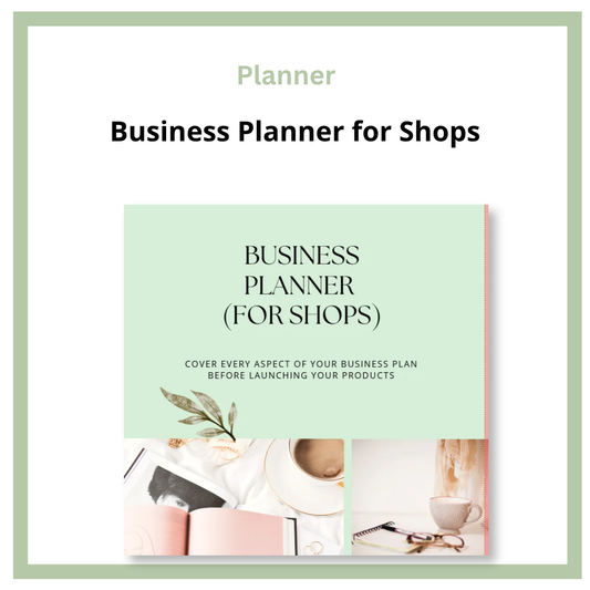 Shop Business Planner