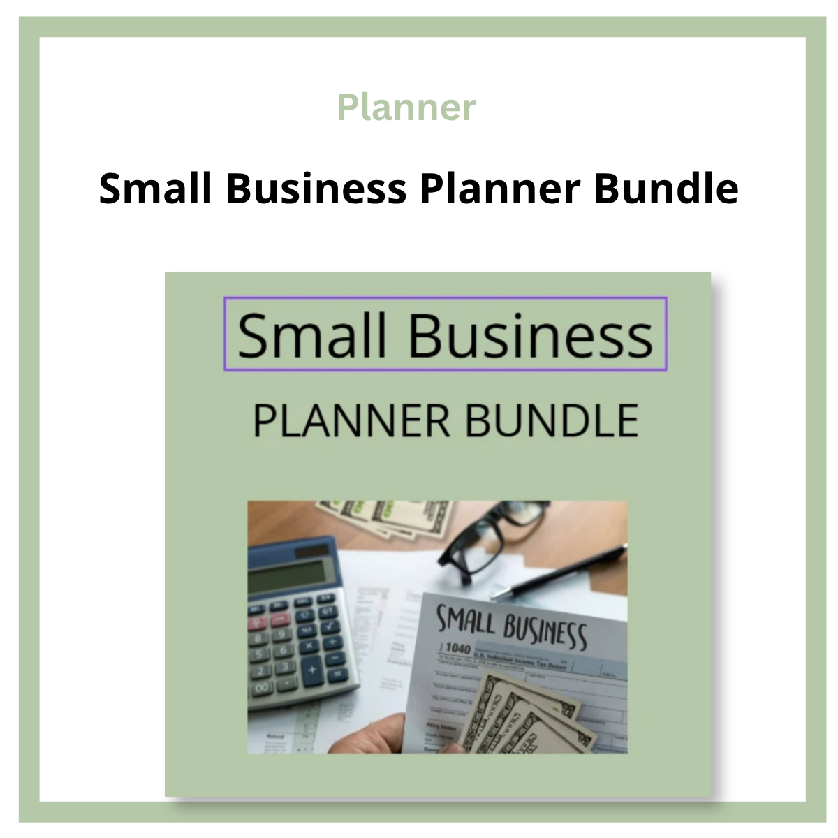 Small Business Planner Bundle