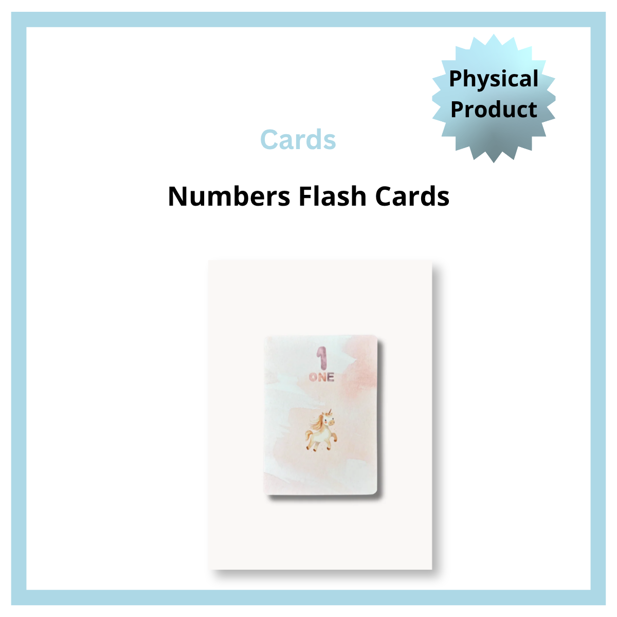 Numbers Flash Cards