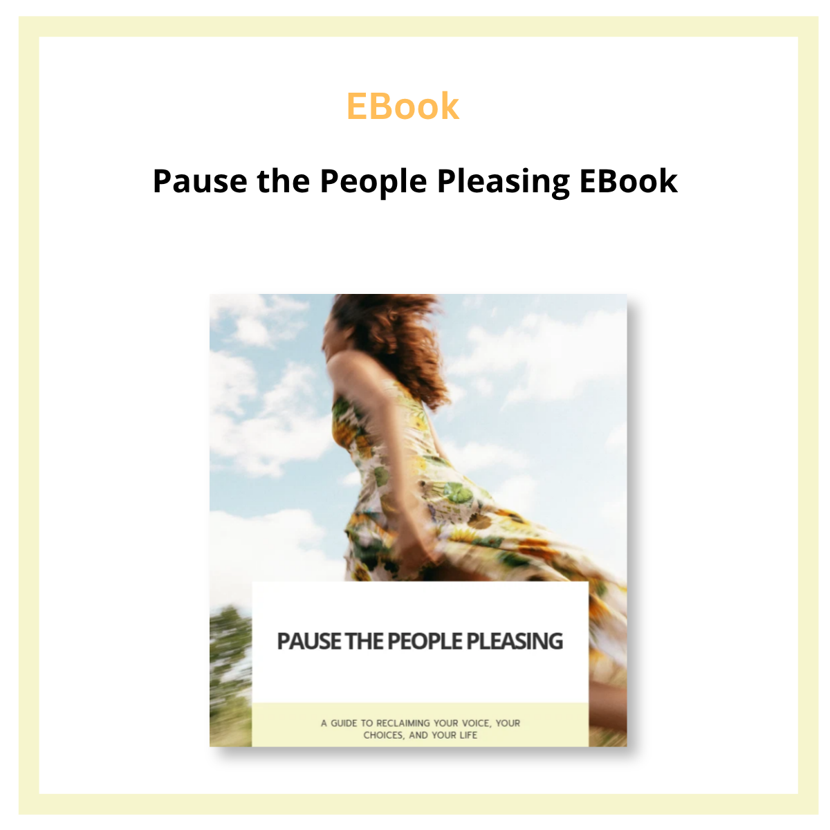 Pause the People Pleasing