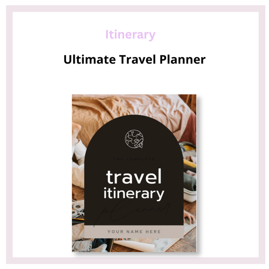 Ultimate Travel Planner