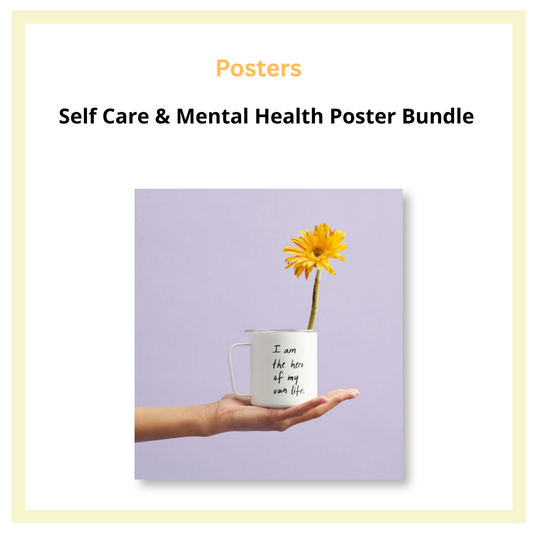 Self-Care & Mental Health Posters