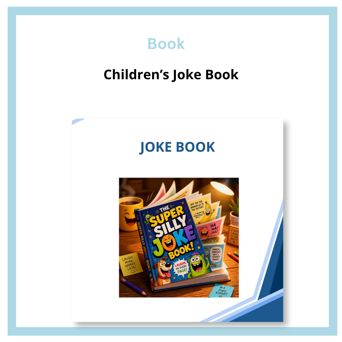 Printable Children's Joke Book