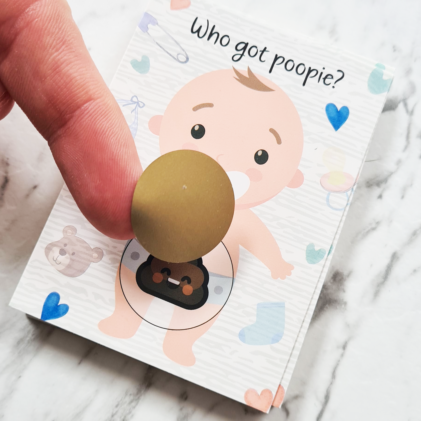 Baby Shower Game Cards