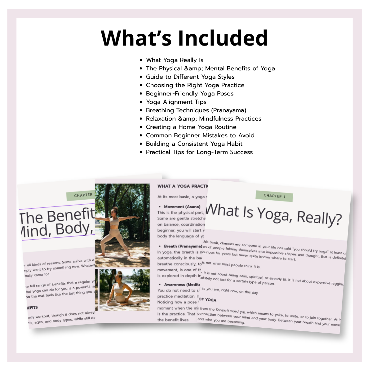 A Beginner's Guide to Yoga