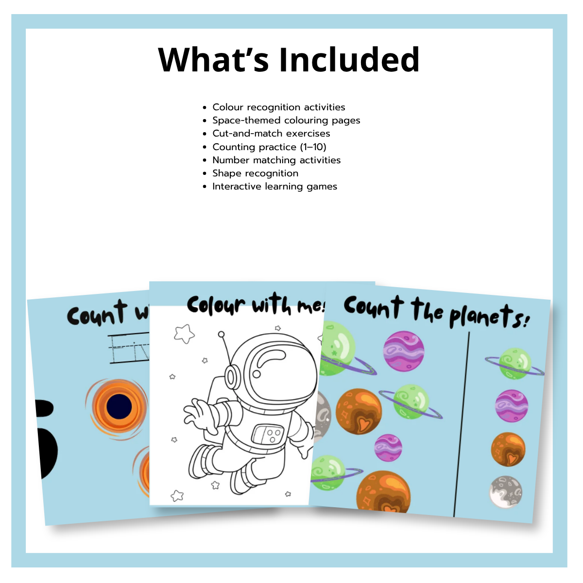Space Activity Book