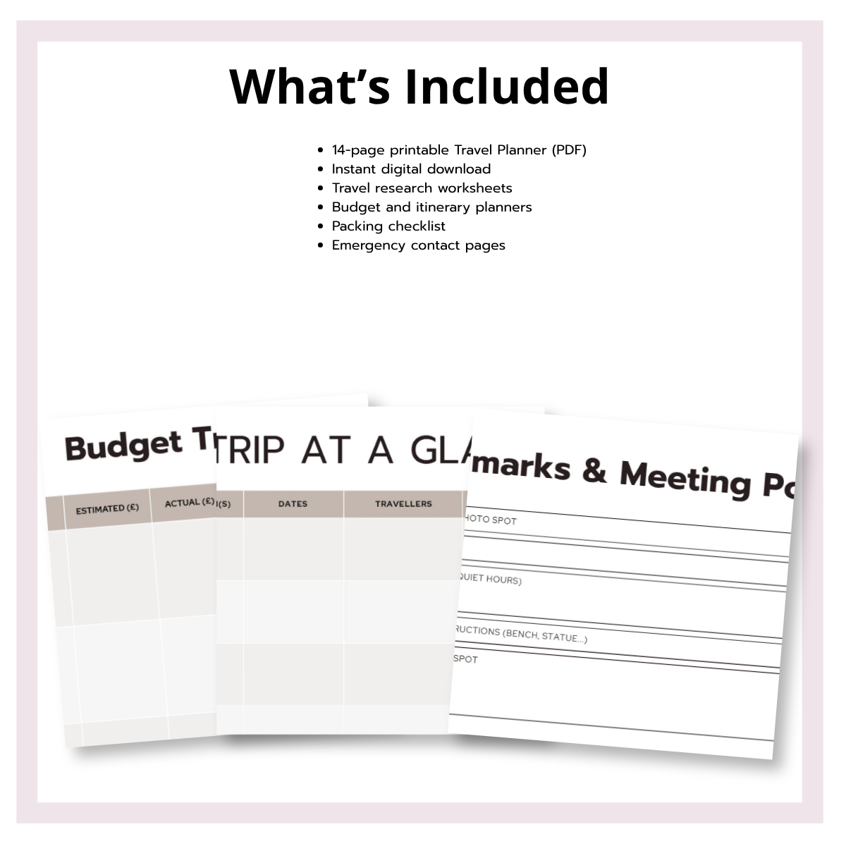 Ultimate Travel Planner