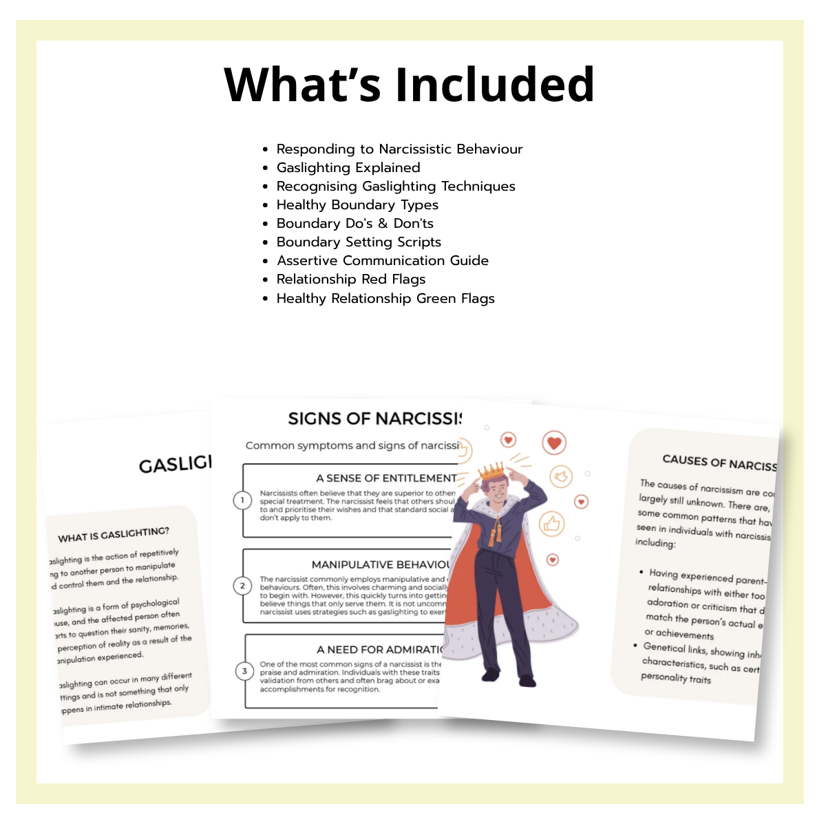 Narcissism Workbook