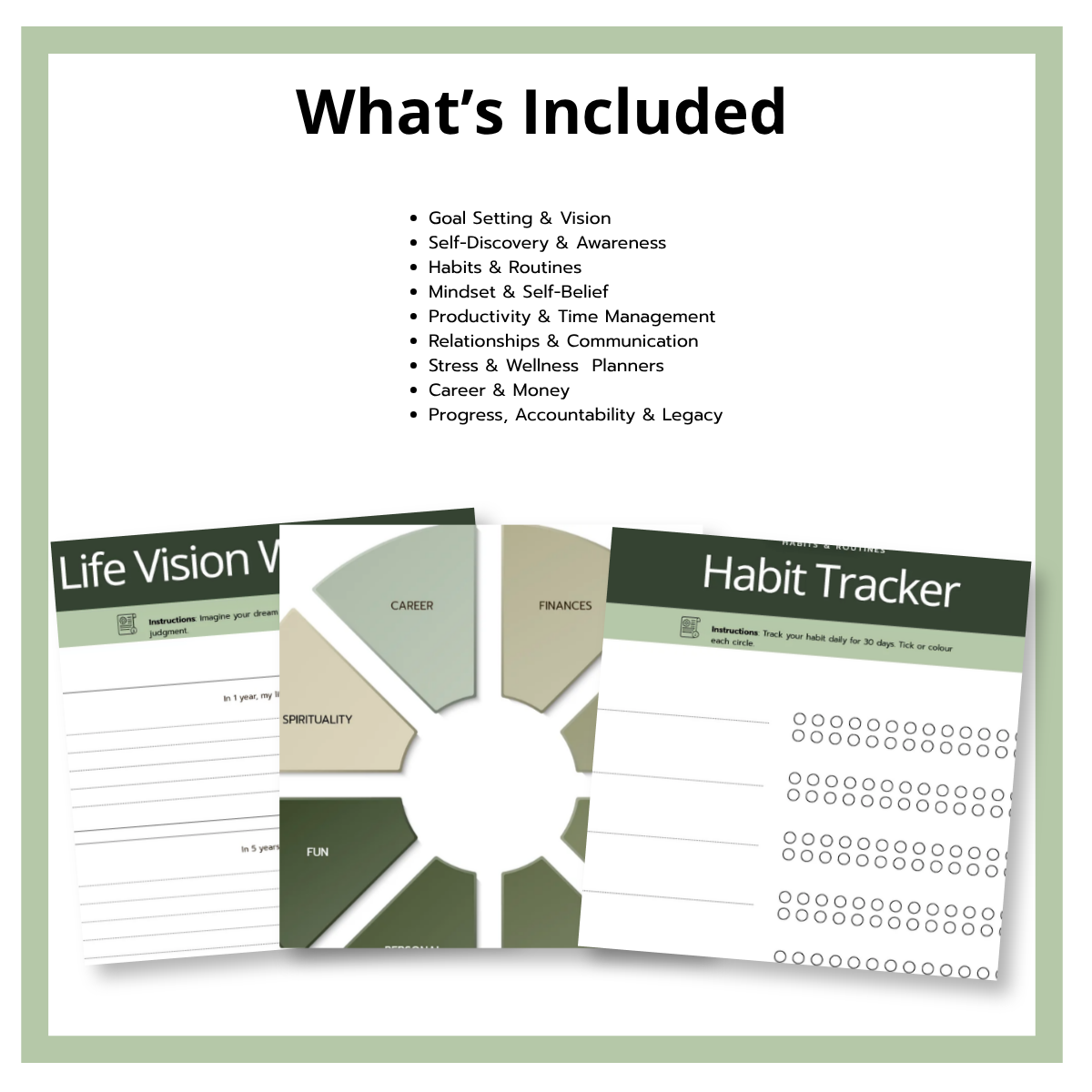Life Coaching Worksheets Bundle