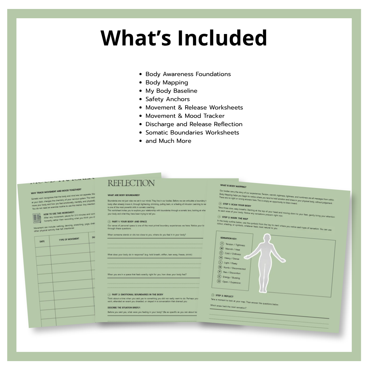 Somatic Therapy Workbook