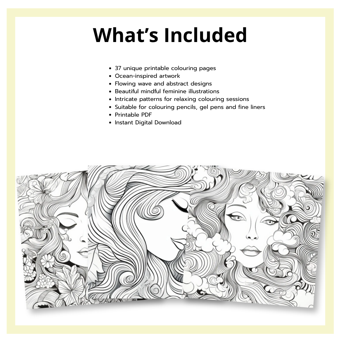 37 Printable Adult Colouring Pages