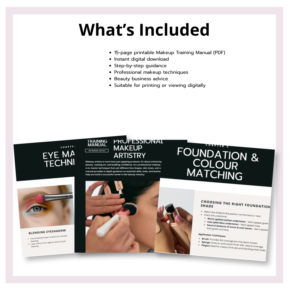 Makeup Training Manual