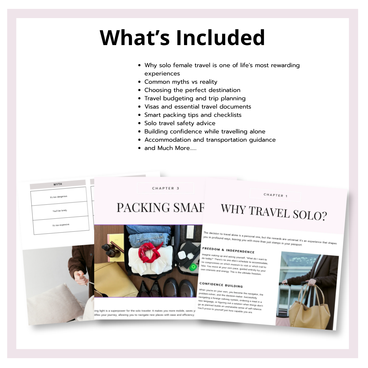 Guide for Solo Female Travellers