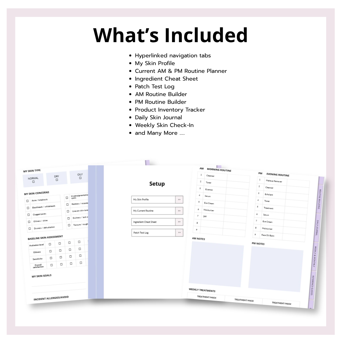 Interactive Skincare Journal