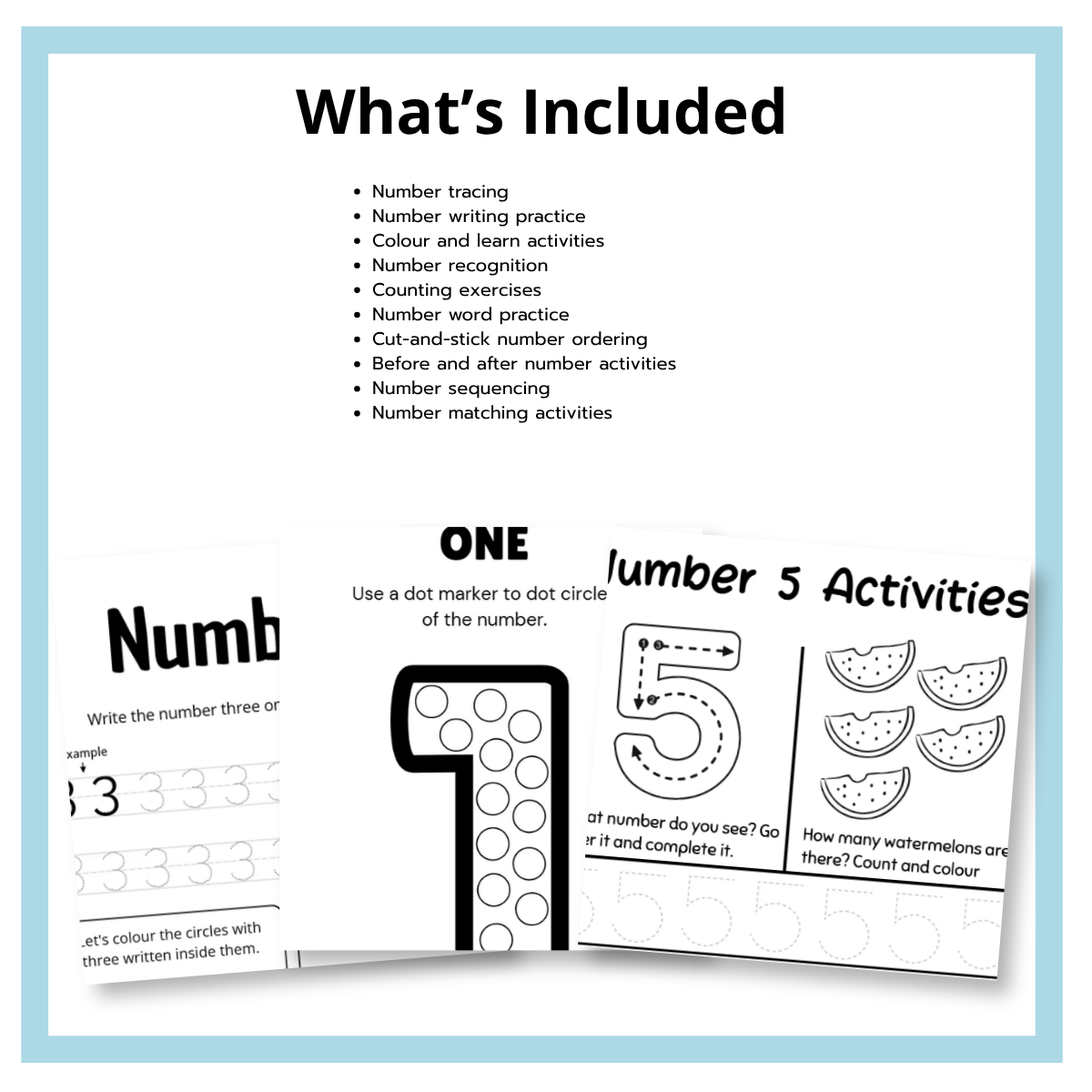 Early Number Skills