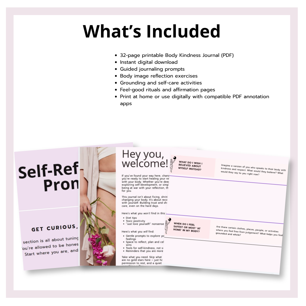 Body Kindness Journal