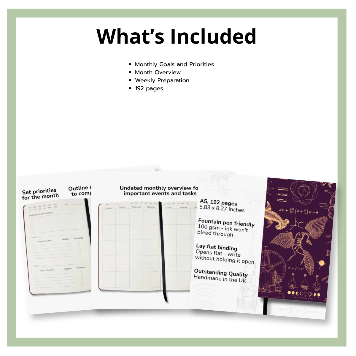 Yearly Productivity Planner