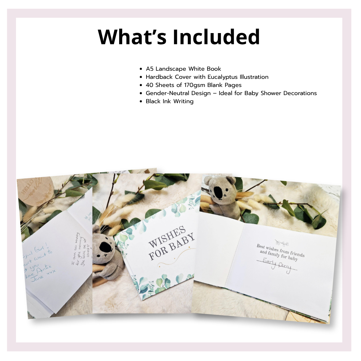 Baby Shower Guestbook