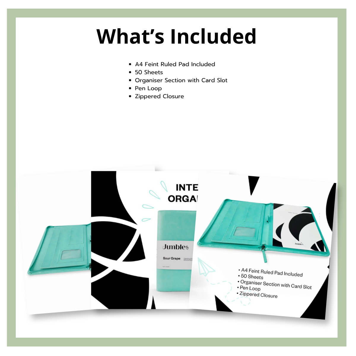 Intentus Organiser & Refill Pad