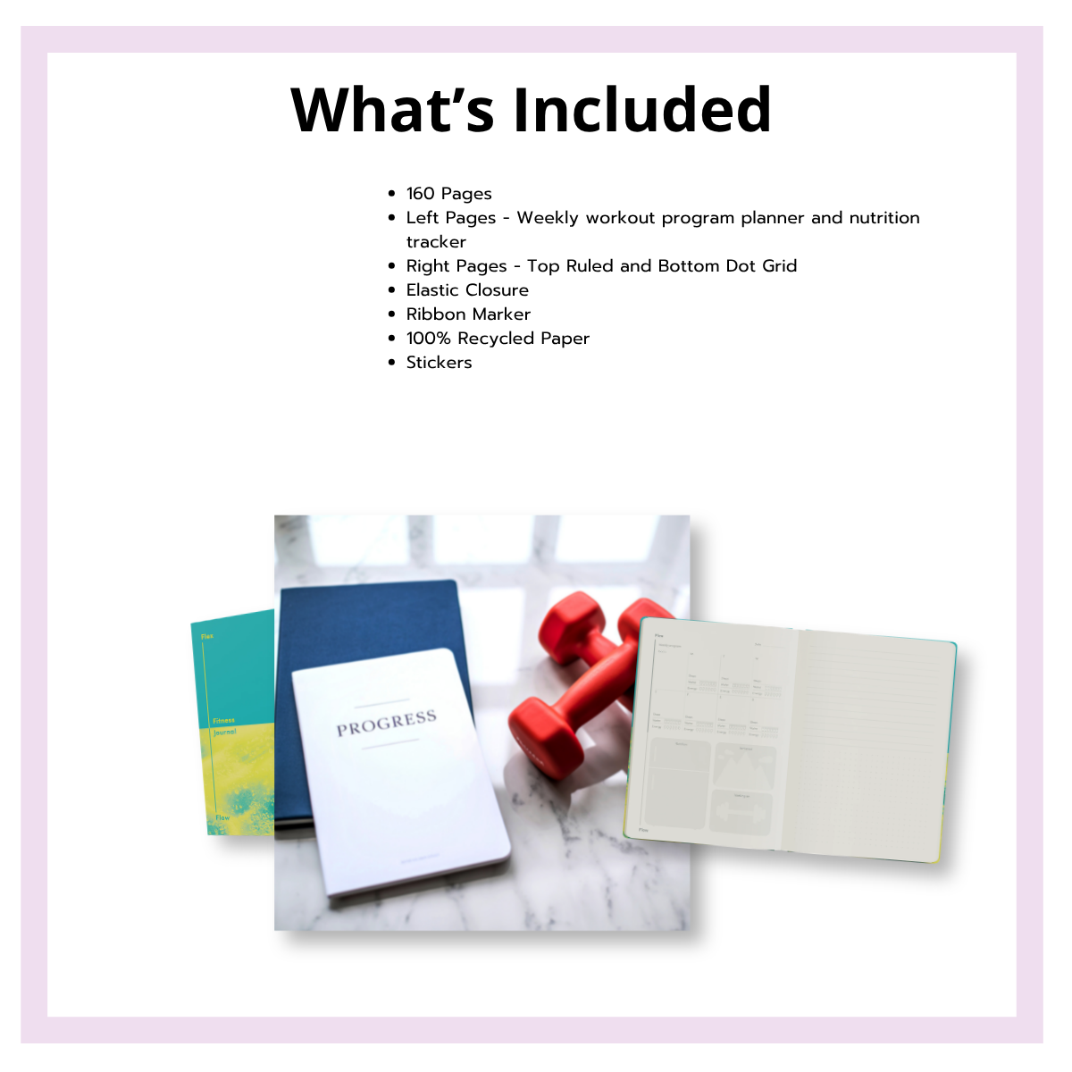 Flex and Flow Fitness Journal